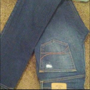 Hollister blue jeans